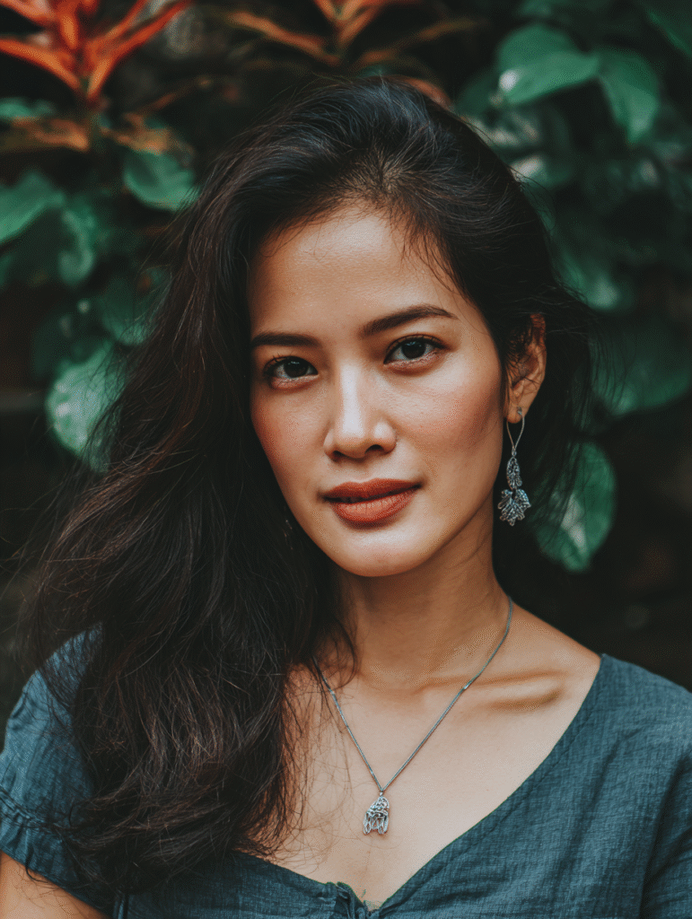 Lila Chen, woman with rare and unusual plants